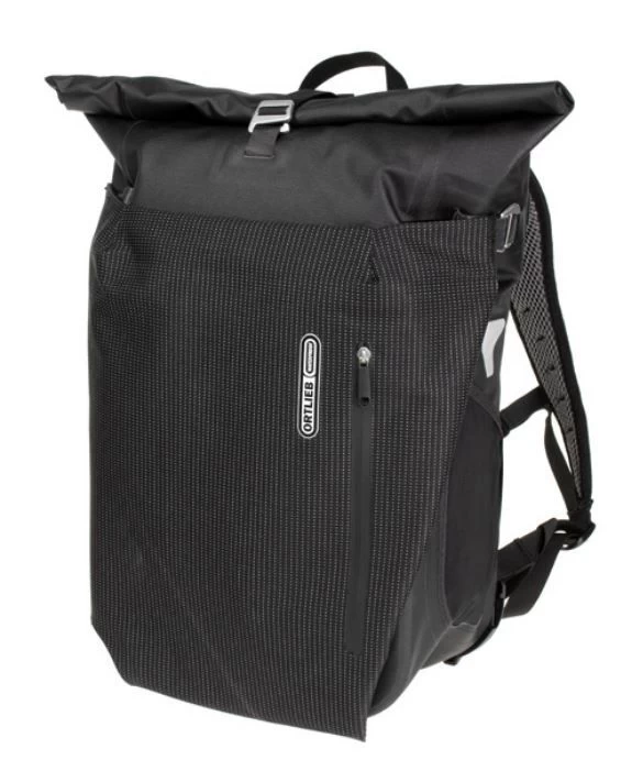 Ortlieb - Vario PS - Sacoche Vélo 2en1 Convertible En Sac à Dos (version Haute Visibilité)
